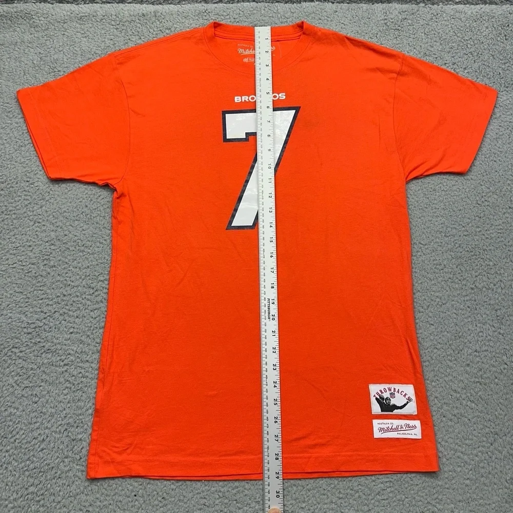 Mitchell & Ness Throwbacks BNN4S Men’s Small‎ Denver Broncos #7 John Elway Shirt